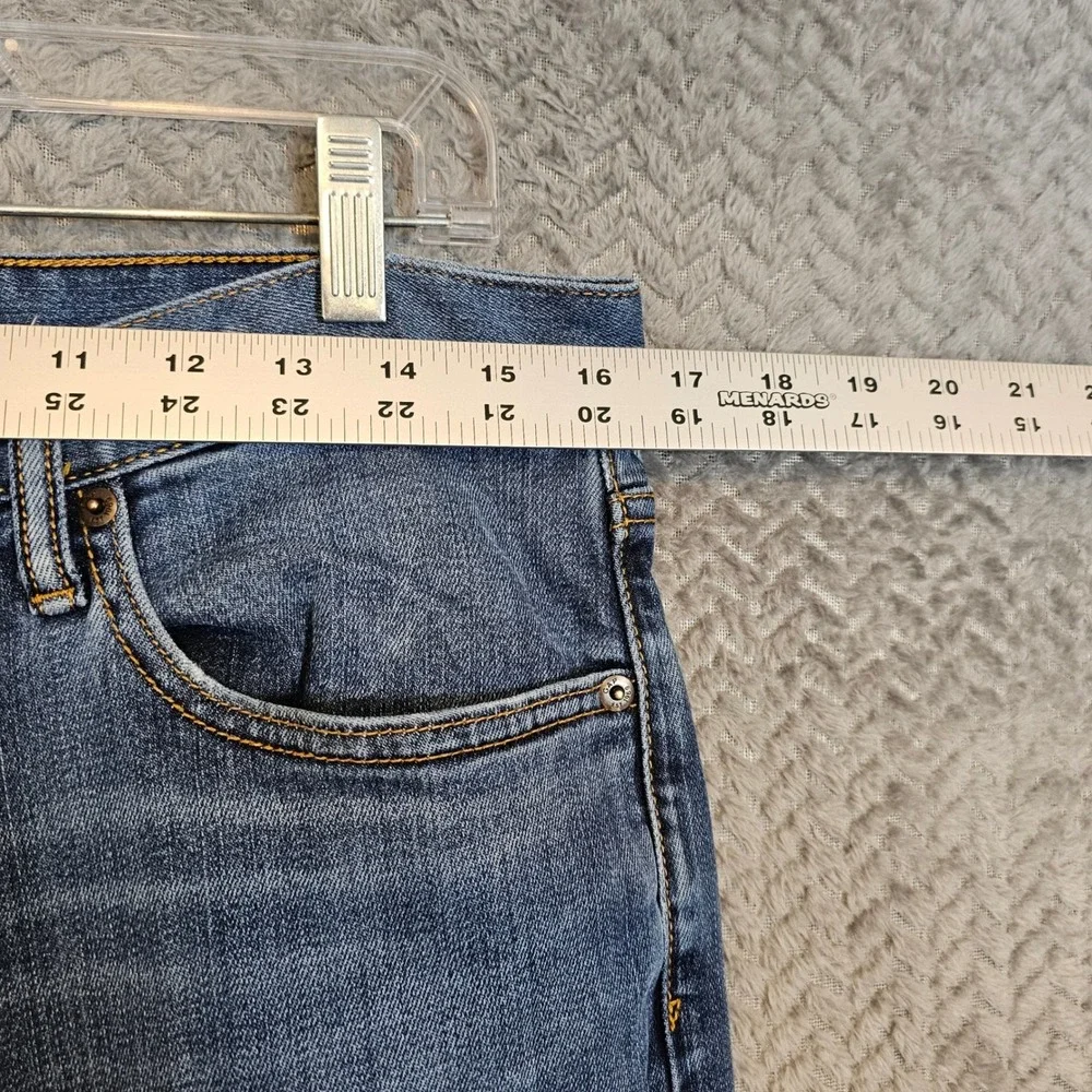 Gap Denim Mens 32x32 Slim Fit Blue Jeans Medium Wash‎ Stretch Lyocell Blend